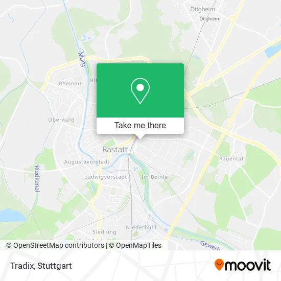 Tradix map