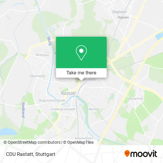 Карта CDU Rastatt