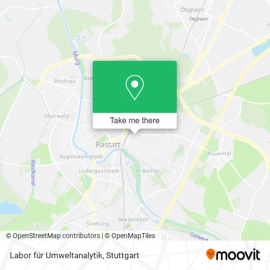 Карта Labor für Umweltanalytik