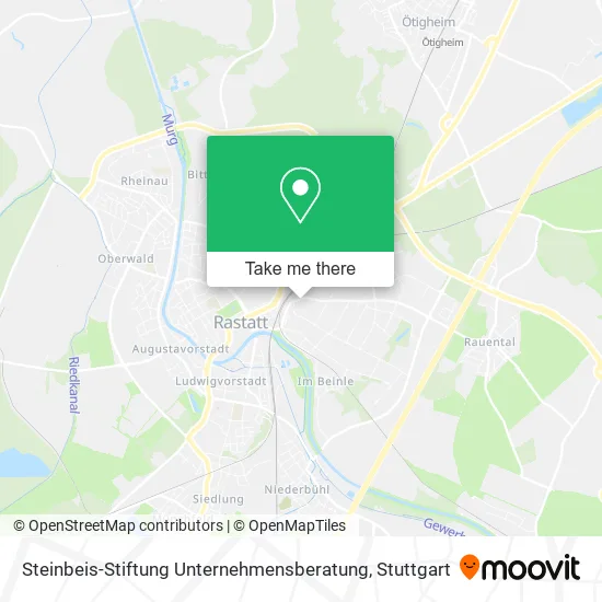 Карта Steinbeis-Stiftung Unternehmensberatung