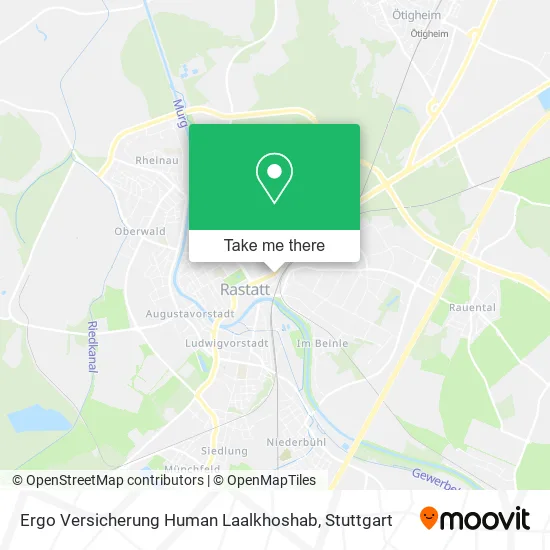 Карта Ergo Versicherung Human Laalkhoshab
