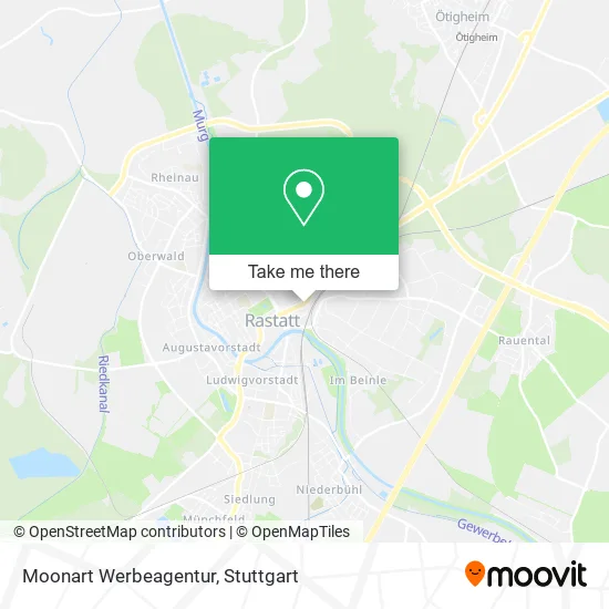 Карта Moonart Werbeagentur