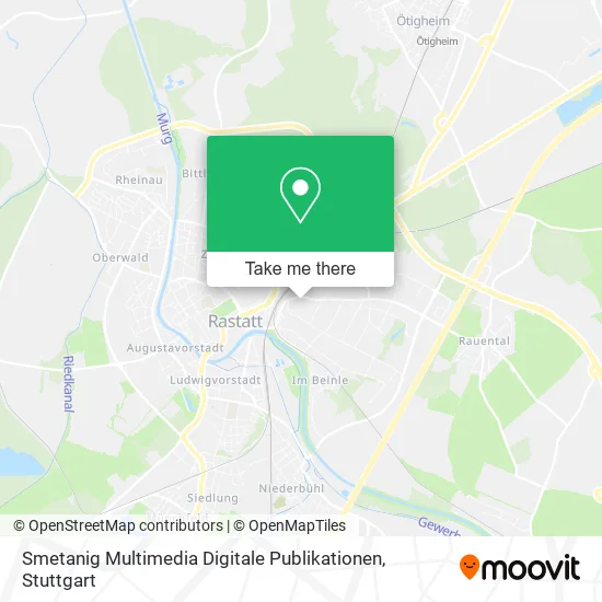 Карта Smetanig Multimedia Digitale Publikationen