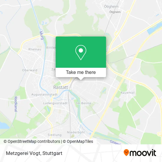 Карта Metzgerei Vogt