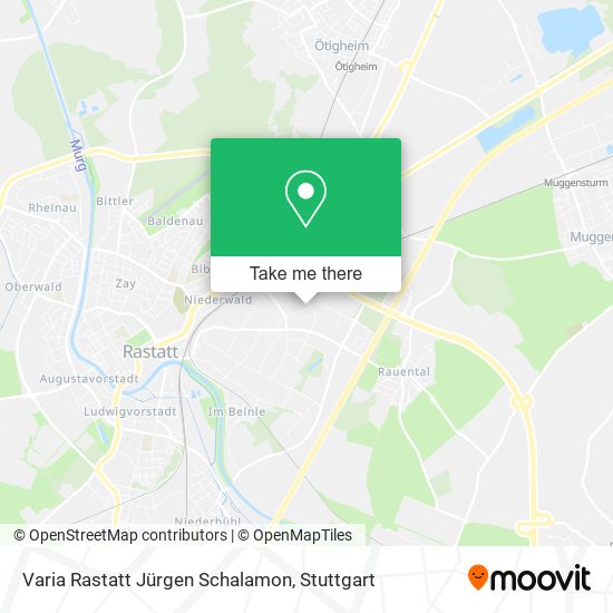 Varia Rastatt Jürgen Schalamon map