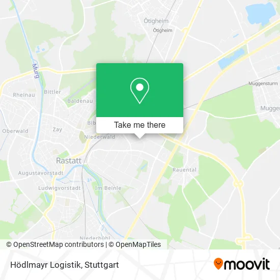 Карта Hödlmayr Logistik