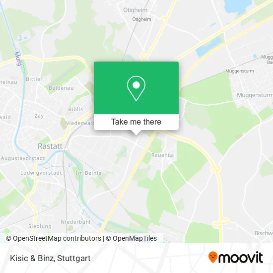 Карта Kisic & Binz