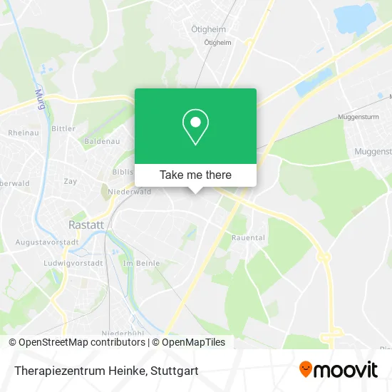 Карта Therapiezentrum Heinke