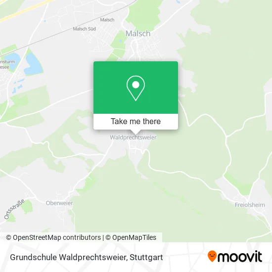 Карта Grundschule Waldprechtsweier