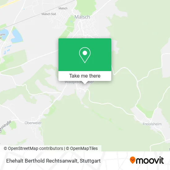 Карта Ehehalt Berthold Rechtsanwalt