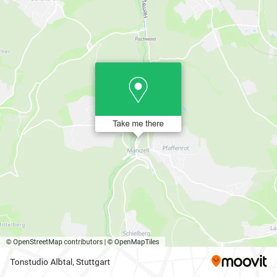 Tonstudio Albtal map