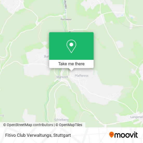 Fitivo Club Verwaltungs map