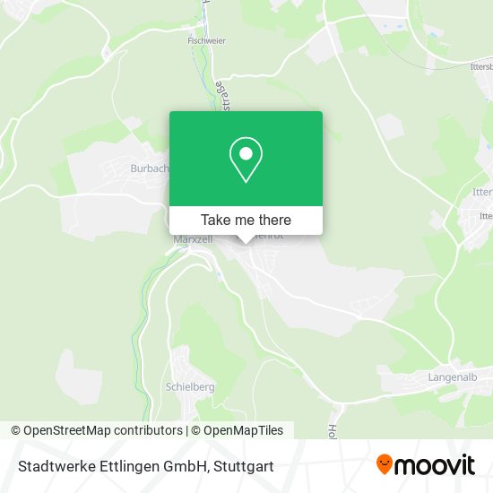 Stadtwerke Ettlingen GmbH map