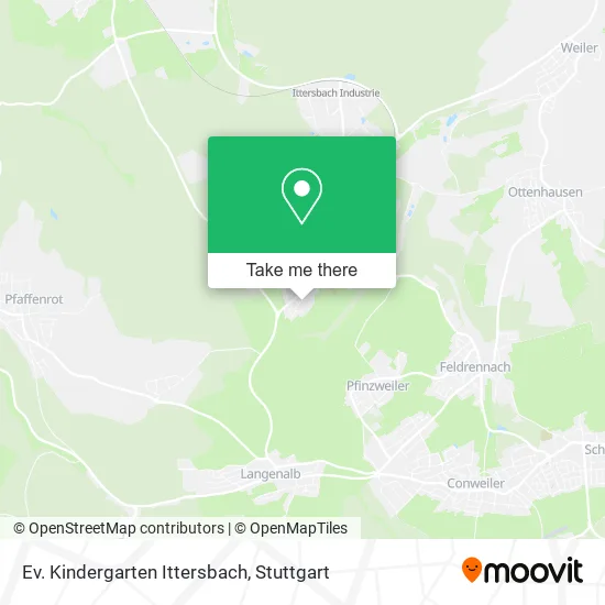 Карта Ev. Kindergarten Ittersbach
