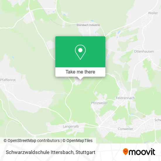 Карта Schwarzwaldschule Ittersbach