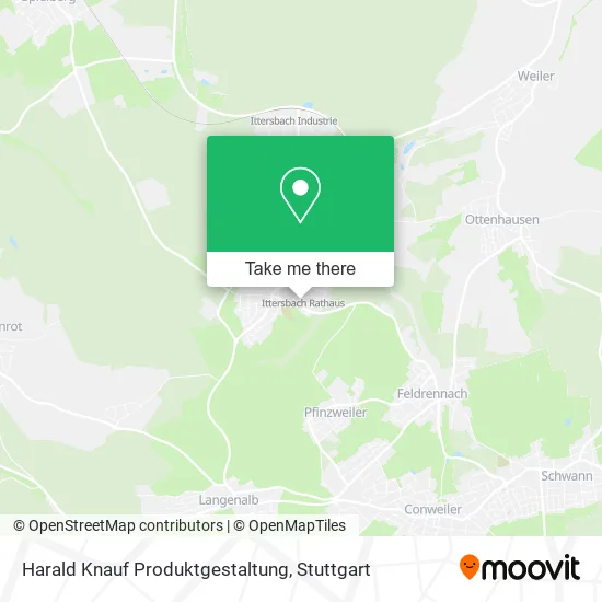 Карта Harald Knauf Produktgestaltung