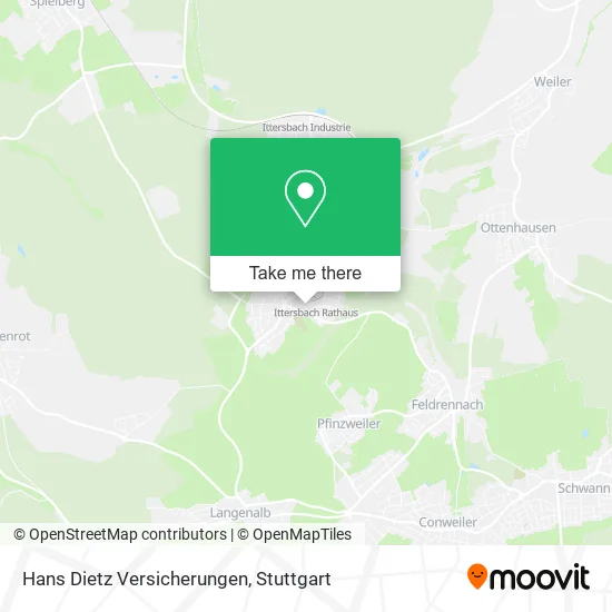 Карта Hans Dietz Versicherungen