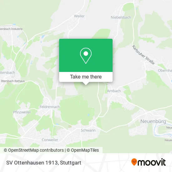 Карта SV Ottenhausen 1913