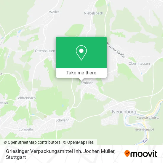Карта Griesinger Verpackungsmittel Inh. Jochen Müller