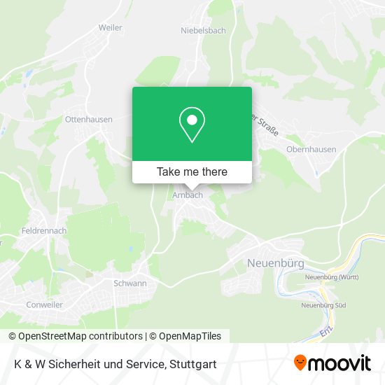 K & W Sicherheit und Service map