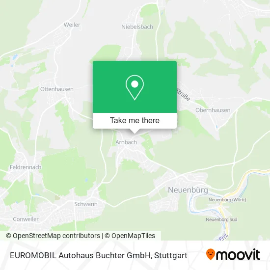 Карта EUROMOBIL Autohaus Buchter GmbH