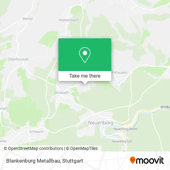 Карта Blankenburg Metallbau