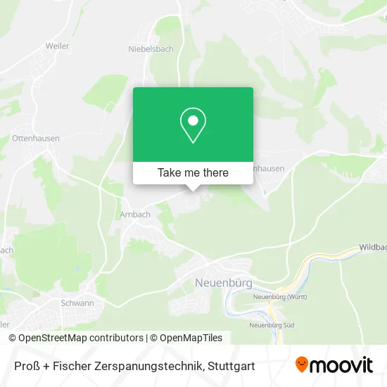 Карта Proß + Fischer Zerspanungstechnik