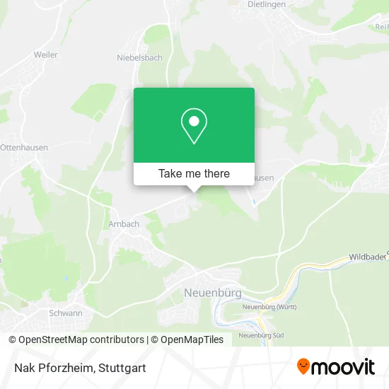 Карта Nak Pforzheim