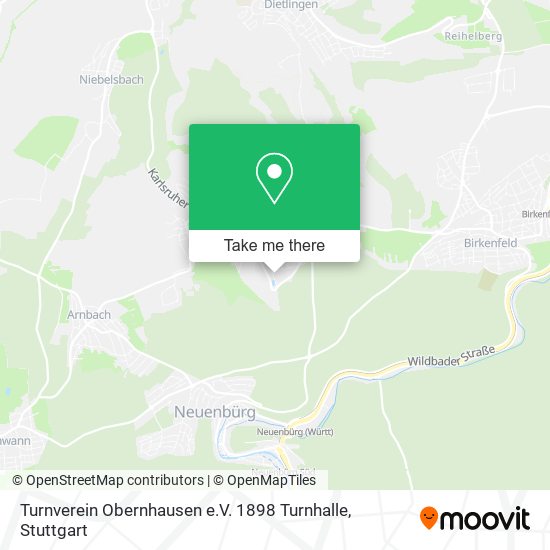 Turnverein Obernhausen e.V. 1898 Turnhalle map