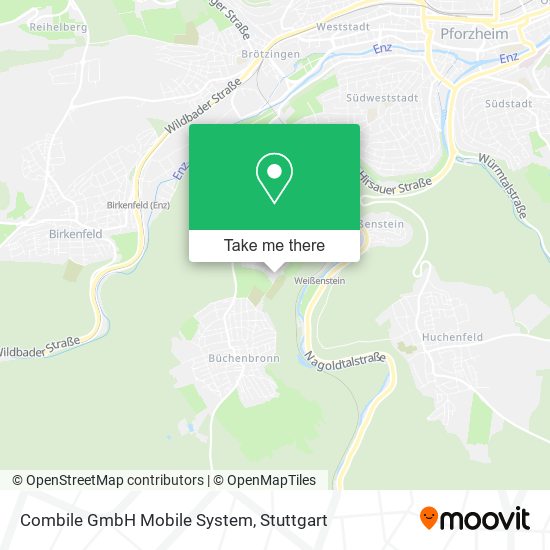 Combile GmbH Mobile System map