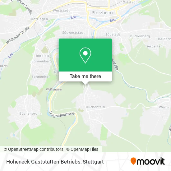 Карта Hoheneck Gaststätten-Betriebs