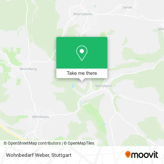 Карта Wohnbedarf Weber