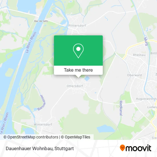 Dauenhauer Wohnbau map