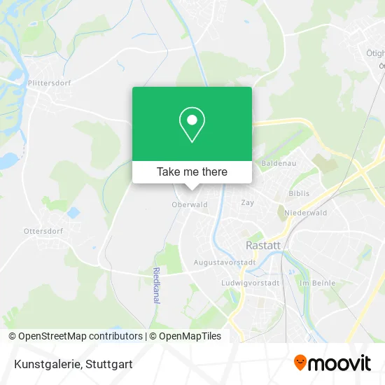Карта Kunstgalerie