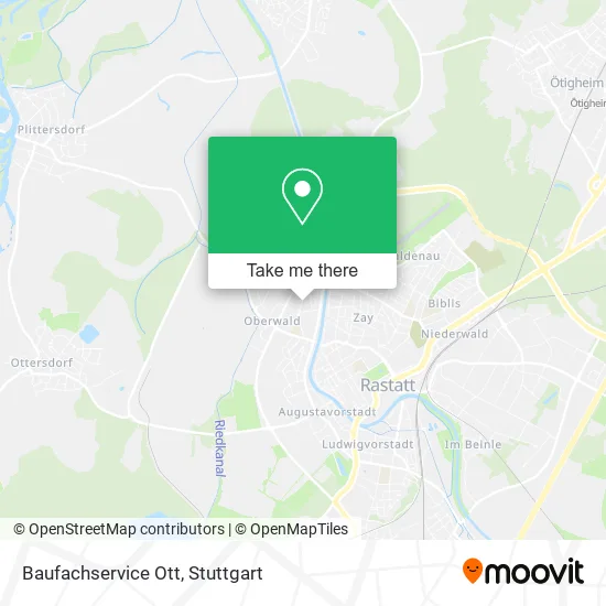 Карта Baufachservice Ott