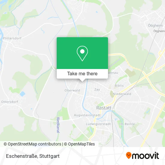 Карта Eschenstraße