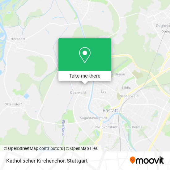 Katholischer Kirchenchor map
