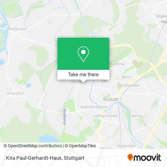 Kita Paul-Gerhardt-Haus map