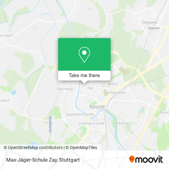 Карта Max-Jäger-Schule Zay