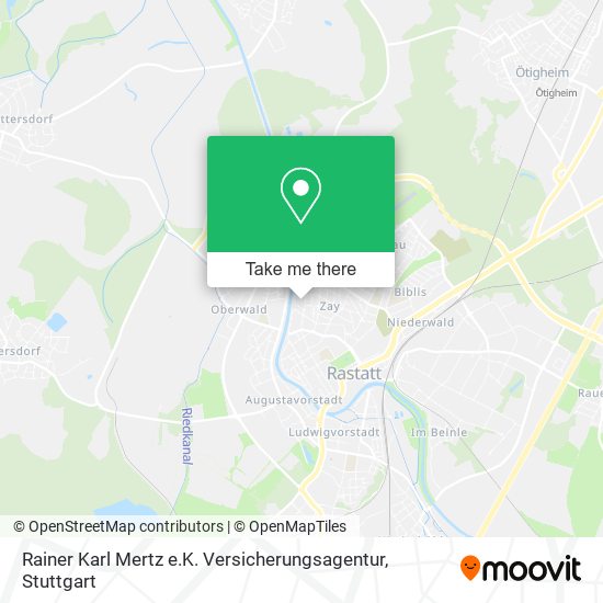 Карта Rainer Karl Mertz e.K. Versicherungsagentur