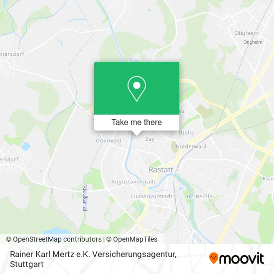 Карта Rainer Karl Mertz e.K. Versicherungsagentur