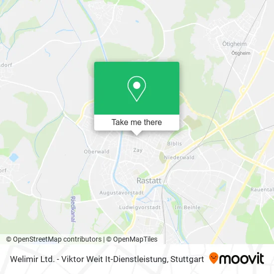 Карта Welimir Ltd. - Viktor Weit It-Dienstleistung