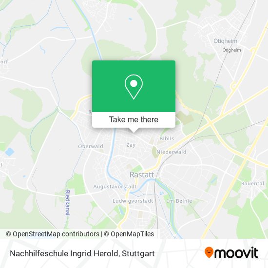 Nachhilfeschule Ingrid Herold map