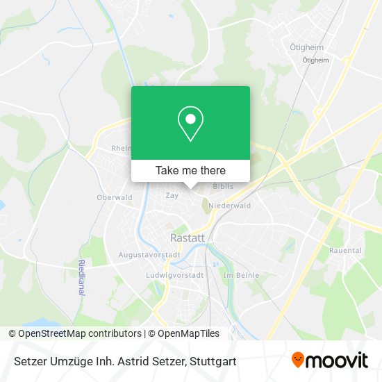 Setzer Umzüge Inh. Astrid Setzer map