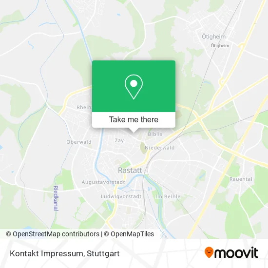 Карта Kontakt Impressum