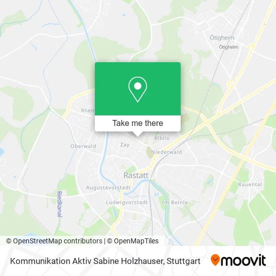 Карта Kommunikation Aktiv Sabine Holzhauser