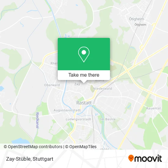 Карта Zay-Stüble
