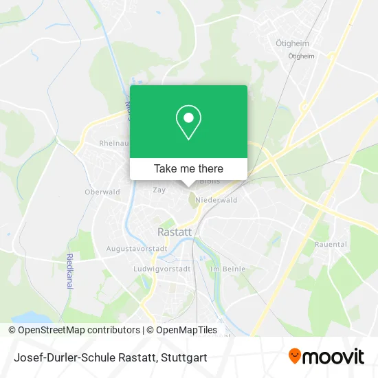 Карта Josef-Durler-Schule Rastatt