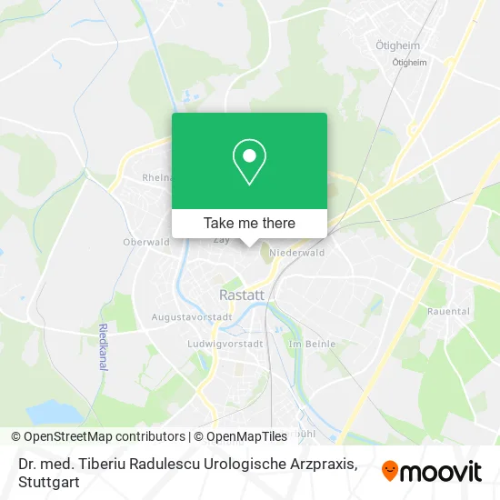 Карта Dr. med. Tiberiu Radulescu Urologische Arzpraxis