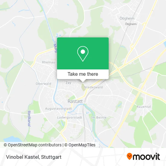 Карта Vinobel Kastel